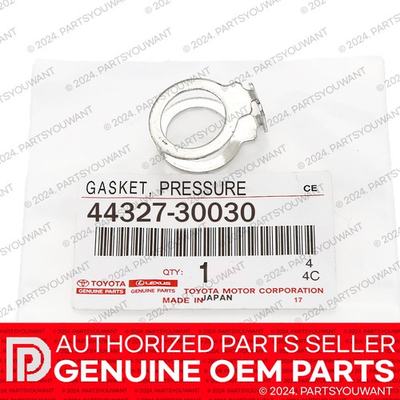 #ad GENUINE Toyota Lexus OEM Power Steering Pressure Port Hose Gasket 44327 30030 $11.99