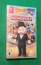 Monopoly + Monopoly Madness (Nintendo Switch) Brand New Factory Sealed Game