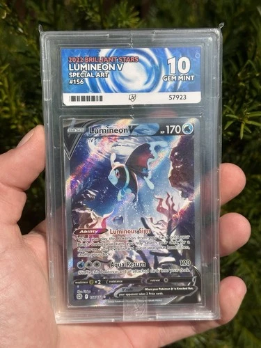Lumineon V 156 ACE graded card