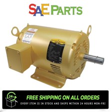 NEW Baldor 3-Phase Motor, 3 HP, 182T Frame, 230/460V, 1765 RPM, EM3211T