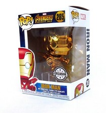 Funko Pop! Vinyl-Chrome Iron Man-Avengers Infinity War-Supanova Exclusive NEW