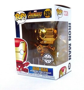 chrome iron man pop