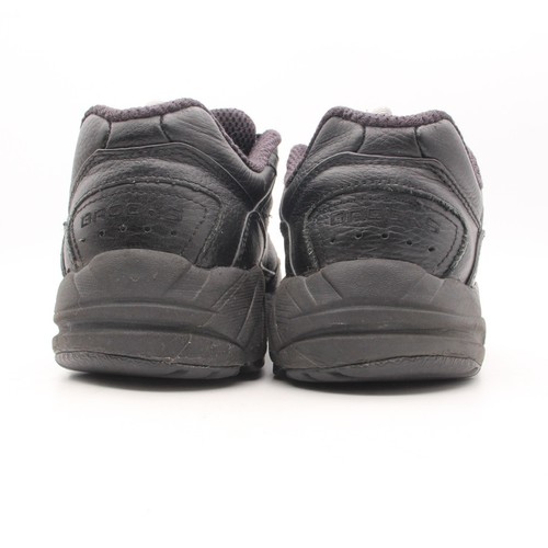 Brooks Addiction Walker Men's Size 9 EE Walking Shoes Black Leather 1100392E001 - Picture 4 of 10