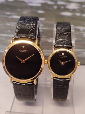 RAYMOND WEIL GENEVE QUARTZ COMBO SWISS FULL WORKING MINT CONDITION
