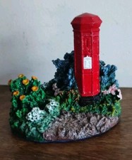 Victorian British Post Box Whit Bush Flowers Holwell Dorset