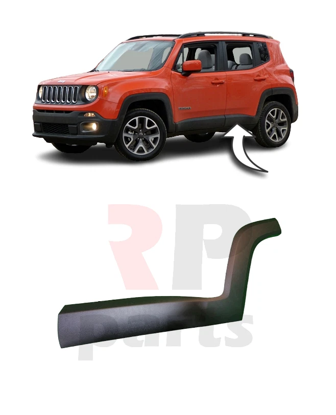 FOR JEEP RENEGADE 14-19 NEW REAR DOOD LOWER MOLDING TRIM BLACK LEFT N/S - Image 1 of 4