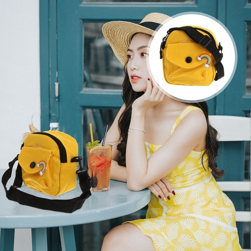 Casual Canvas Bag Woman Fashion Crossbady Multifunctional Shoulder - Picture 11 of 12