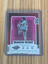 2021 Panini Contenders Optic Pink Velocity Ticket /9 Zac Gallen #98