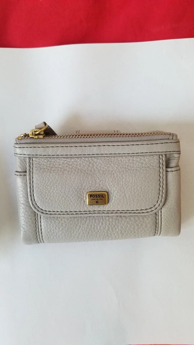 Gray fossil purse clearance