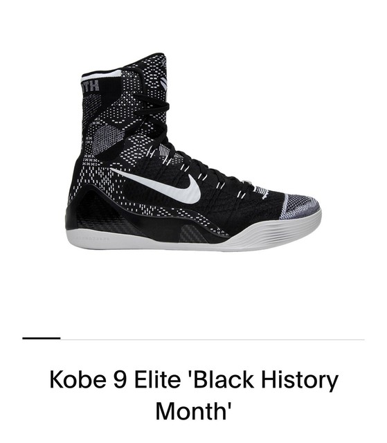 kobe 9 elite black history month