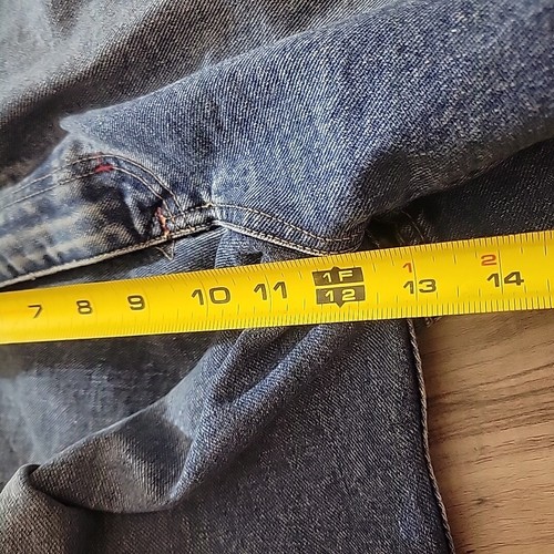 Vintage Pepe Jeans Herren 42 Blau Cargo Denim Loose Baggy Y2K Hip Hop - Bild 16 von 17