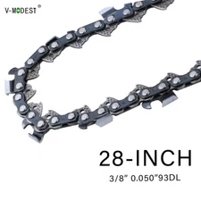 28 Inch Chainsaw Chain 3/8" .050" 93DL Fits Husqvarna X-CUT C83S - 585551293
