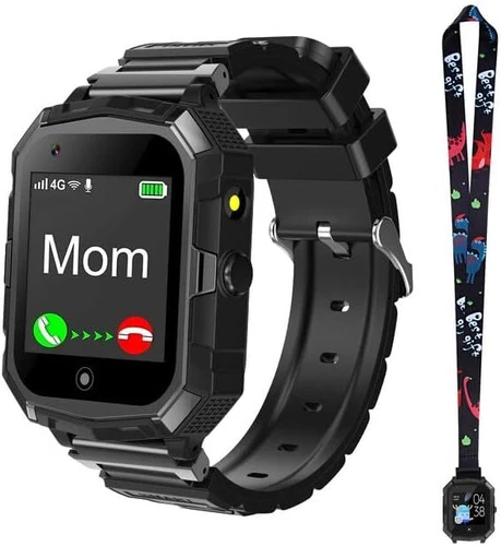Kinder Smart Watches 4G mit GPS SOS Zwei-Wege-Anruf Voice Chat Alarm Smartwatch USA - Bild 1 von 8