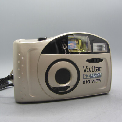 Vivitar EZ Motor Big View analoge Kompaktkamera 35 mm silber getestet