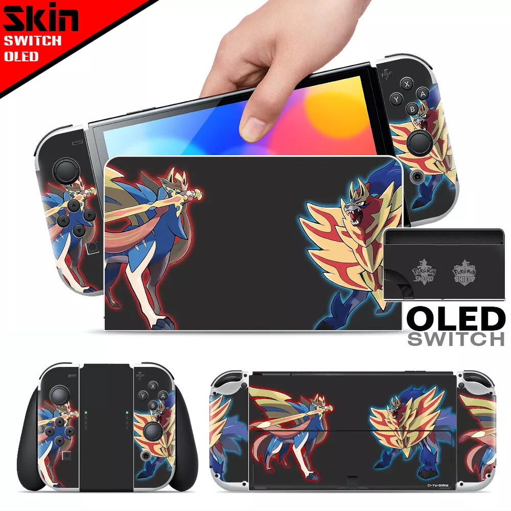 Pokemon Sword and Shield Vinyl Skin Decal Screen Protector Nintendo Switch  OLED