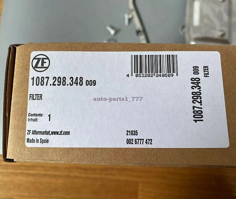 ZF OEM Auto Transmission Filter Kit 0BK398009A For Audi Q5 (11-15)  2.0L  3.0L - Image 3 of 4