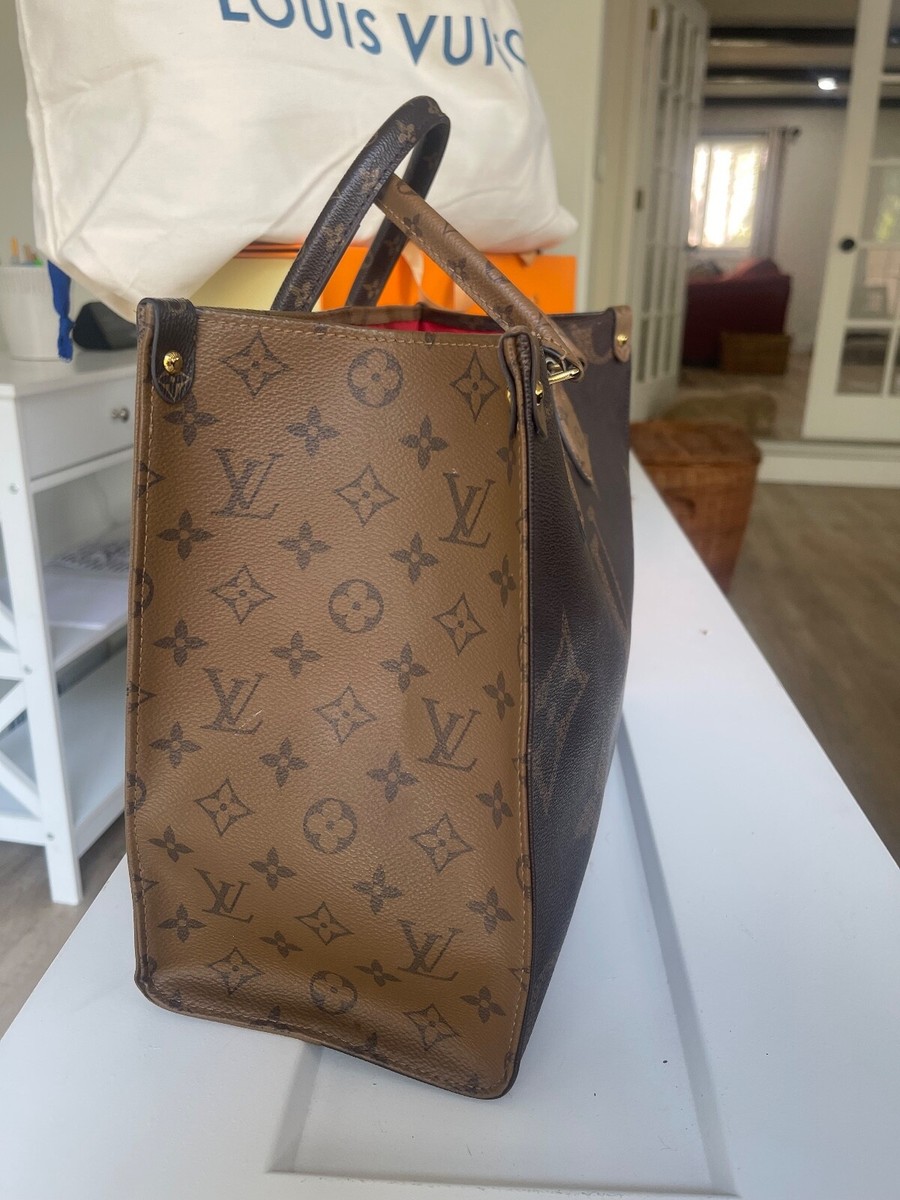 Louis Vuitton handbag - OnTheGo MM - Authentic - Brown