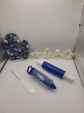 BAKING SET Pillsbury Doughboy 8 Pc Childrens Plastic USED