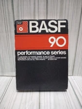 BASF 90 Performance Series Blank 9 Track Cartridge Tape