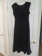 Chaps Size 10 Black Dressy Dress