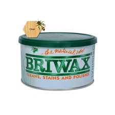 Briwax Clear Original Furniture Wax Polish Cleans, Stains & Polishes, 16 Oz.
