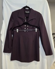 Vintage All That Jazz Blazer  Skirt Set Purple Size 11/12 Pencil Skirt