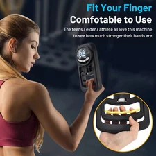 Grip Strength Tester Hand Dynamometer - Hand Gripper Strengthener Electronic