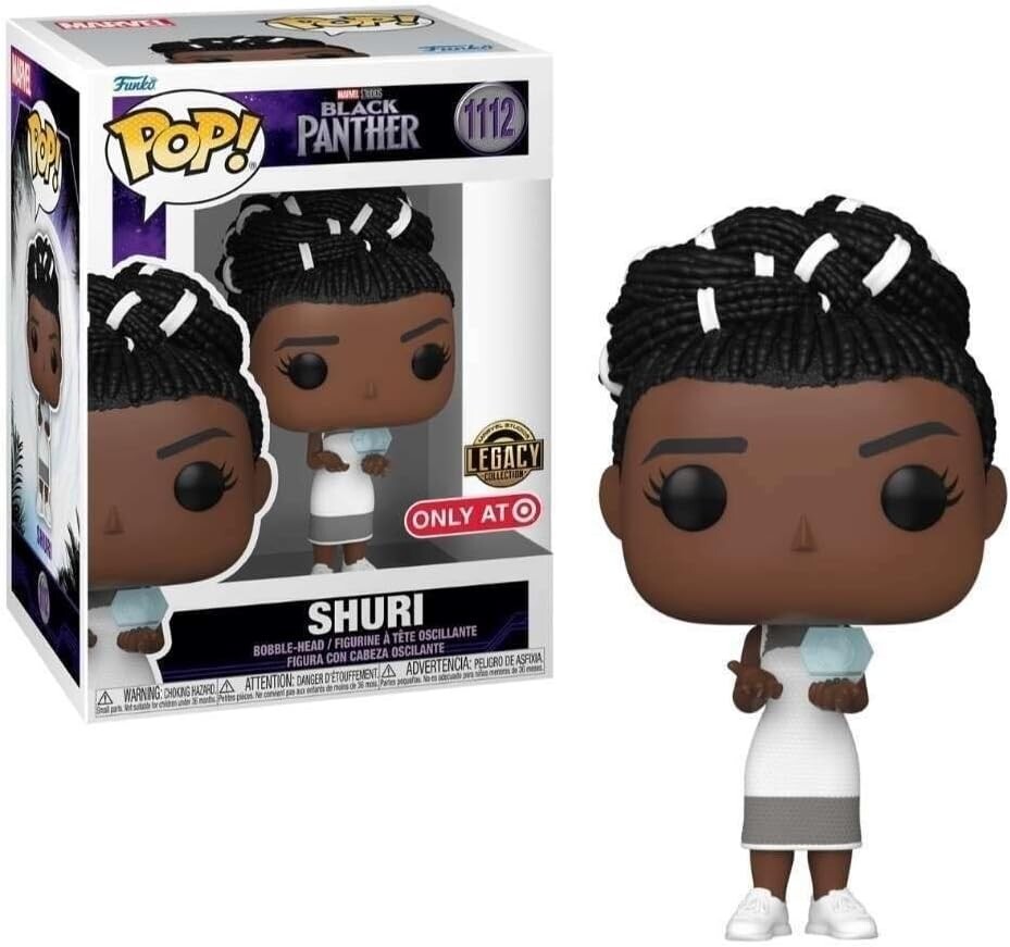 Box Damaged Funko Pop Black Panther Wakanda Forever Shuri #1112 Target Exclusive