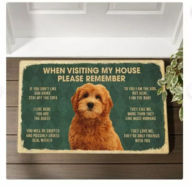 Dog Doormat 