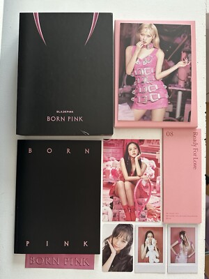 Blackpink born pink album rose jisoo Lisa photocard kpop