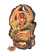 sTICKER DECAL HAWAIIAN ISLAND CREATION HIC SURFBOARD SKATEBOARD VTG neocurio