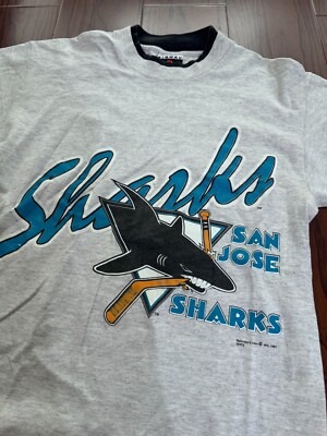 Hockey Logo San Jose Sharks Grateful Dead Jersey Vintage 80s Shark