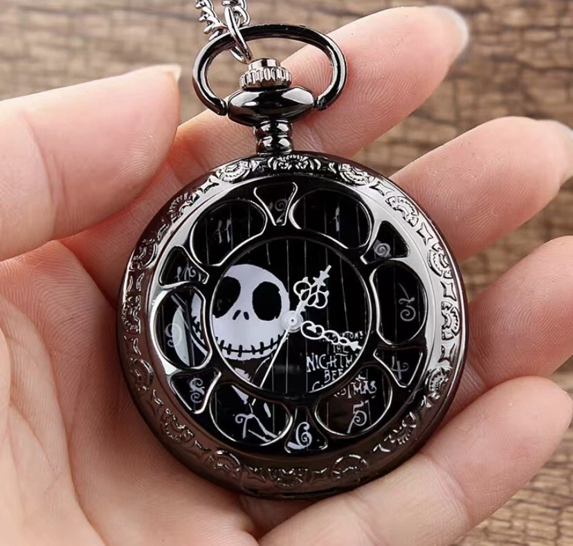 Nightmare Before Christmas Jack Skellington Pocket Watch eBay