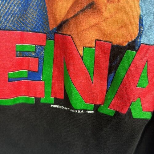 Vintage Selena Quintanilla USA Made 1995 Rap Tee Shirt 20” x 29.5” - Picture 3 of 5