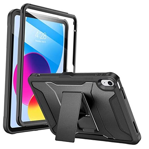 Slim Protective Case for iPad 10th Gen 10.9-inch 2022 with Built-in Screen Cover