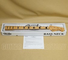 099-2010-921 Originale Fender RI anni 70 blocco collo basso di precisione intarsio acero