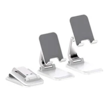 Portable Q7 Phone Holder – Adjustable Stand for Desk or Table