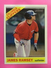 2015 Topps Heritage Minors, Columbus Clippers - JAMES RAMSEY