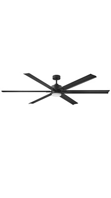 Hinkley Lighting 900982F-LDD  82'' 6 Blade Smart LED - Black READ DESCRIPTION PLS