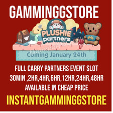 1x plushie  partners event slot ( Mono_poly G...