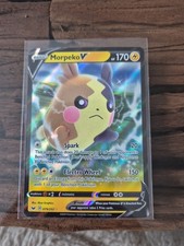 Pokémon TCG Morpeko v Card 79/202 Near Mint Condition