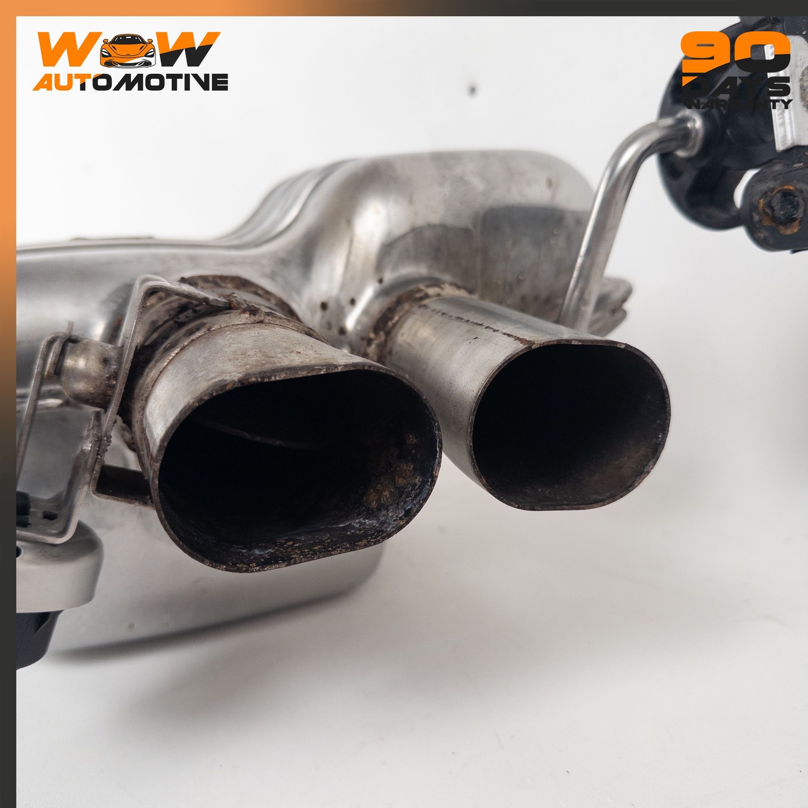 10-16 BENTLEY CONTINENTAL GTC REAR LEFT RIGHT EXHAUST MUFFLER ASSEMBLY OEM