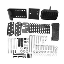 Gas Brake Pedal Extenders, Alloy Steel Universal Extensions Anti Slip