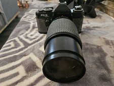 Yashica FX-D Quartz Camera With vintage Tokina 80-200mm f/4.5 Lense