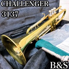 Trumpet Challenger 3137 Brass Instrument Beginner Band/orchestra Maintained
