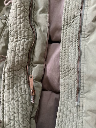 Vintage Ralph Lauren Denim & Supply Puffer Green Jacket Size Women’s Medium - Picture 8 of 17