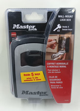 Master Lock Wall Mount Lock Box *Combination Dials* Holds 5 Keys - Model 5401D