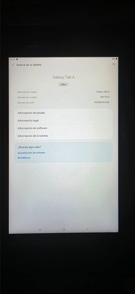 Samsung Galaxy Tab A (2019) · 64GB · Wi-Fi, foto 3 de 4