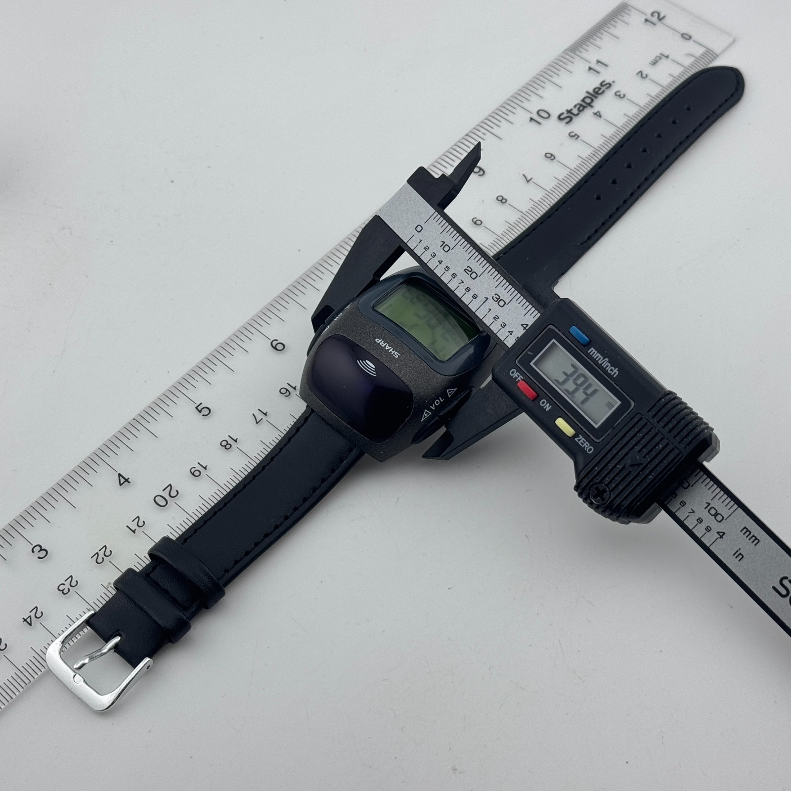 Vintage Sharp Men Remote Control Digital Quartz W… - image 7