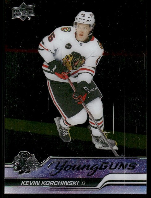 2023-24 Upper Deck Clear Cut Parallel #486 Kevin Korchinski YG - HKY